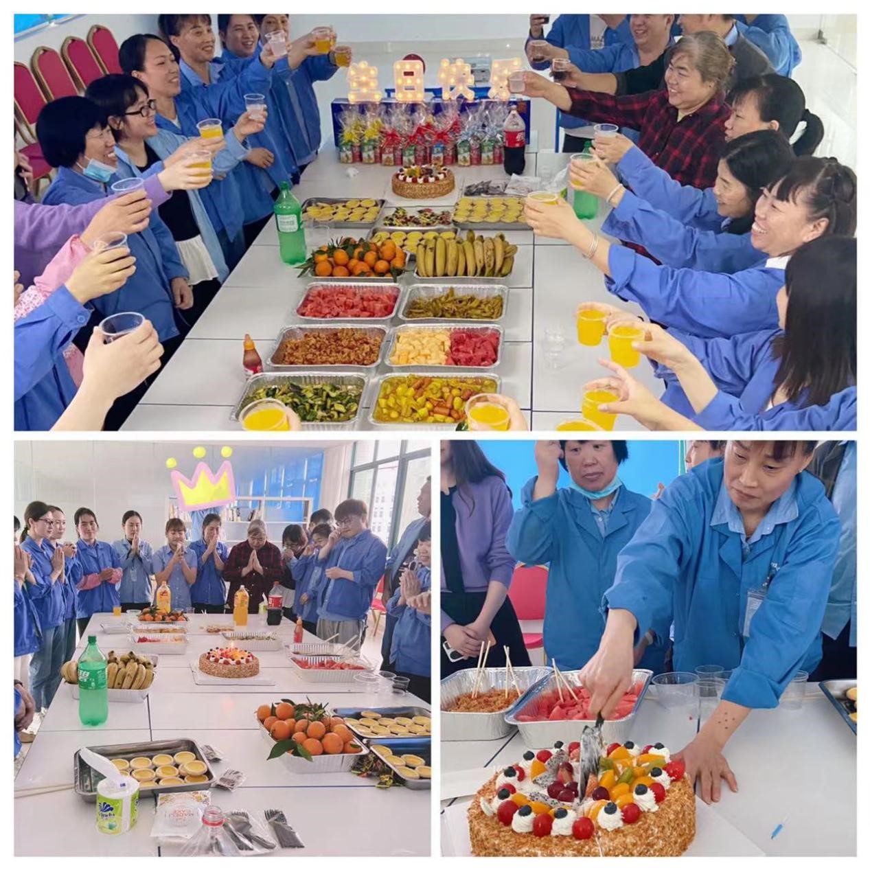 云顶集团3118新能源员工庆生,温情相伴